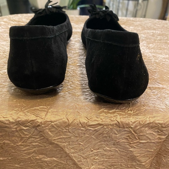 ALFANI SLIP ON FLORAL SUEDE FLAT NWOT - Picture 3 of 5